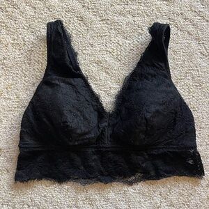 GUC Aerie lace black bralette sz XL